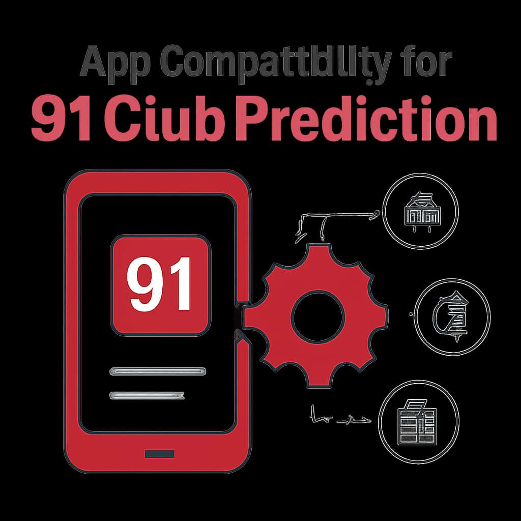 Diagram illustrating compatibility aspects of the 91 Club Prediction app