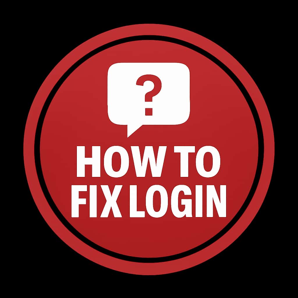 Icon representing troubleshooting guide for 91 Club Prediction login.