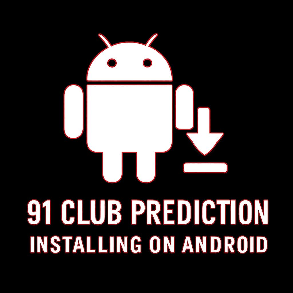 An icon representing the installation of 91 Club Prediction on Android.